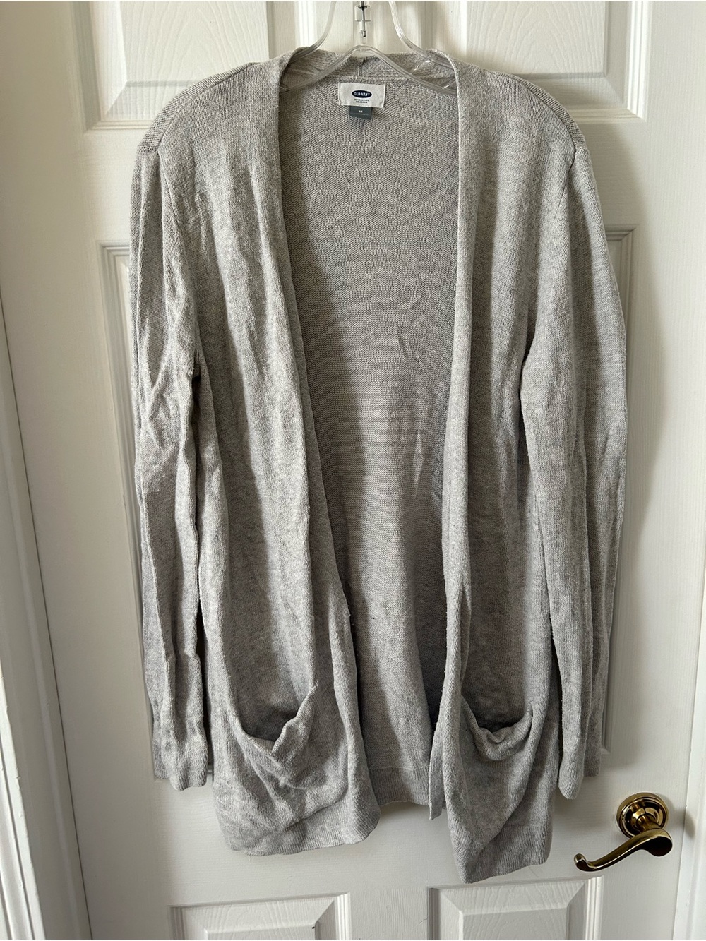 Old Navy Heather Gray Knit Cardigan